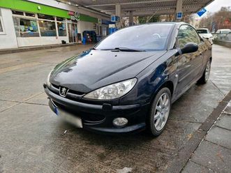 peugeot 206 cc 2.0i s16 gti ! tüv neu ! service neu !