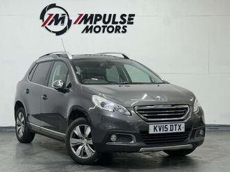 2015 peugeot 2008 crossover 1.2 allure