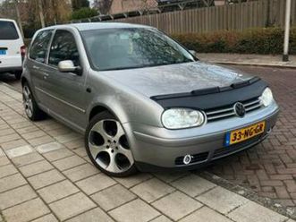 volkswagen golf 1.4 55kw 2003 grijs ( lpg ) leer ! — volkswagen — marktplaats