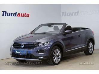 volkswagen t-roc cabrio 1.5 110кв