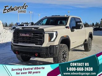 2026 gmc sierra 2500hd at4x diesel htd/cld lthr sunroof