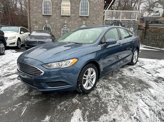 2018 ford fusion se new mvi, new winter tires