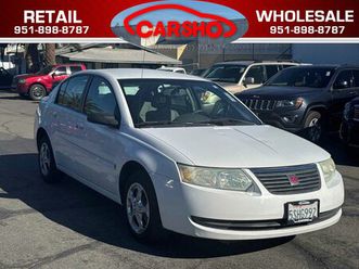 used 2006 saturn ion level 2 w/ preferred pkg corona ca 92882