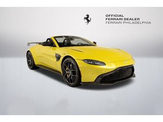 used 2021 aston martin v8 vantage roadster newtown square pa 19073