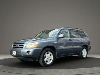 used 2006 toyota highlander limited