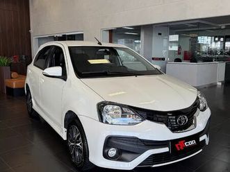 toyota etios platinum 1.5 flex 16v 4p aut. 2019