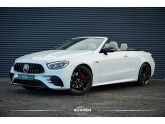 mercedes-benz e-klasse cabrio - 300 amg line / 53 amg uitgevoerd / carbon / stoelverwarming