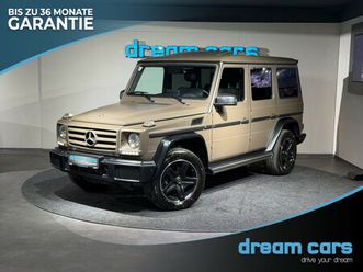 mercedes-benz g 500 4matic / amg line / designo / distronic / top zustand /
