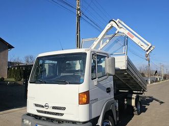 nissan atleon basculabil cu macara! cudalbi