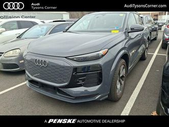 used 2025 audi q6 e-tron premium plus quattro