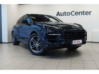 porsche cayenne e-hybrid coupé / hud / adapt.vak / panoraama / 18-muistit / imuovet / 360-kamera / sport-putkisto