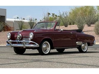 1951 studebaker champion regal convertible coupe for sale