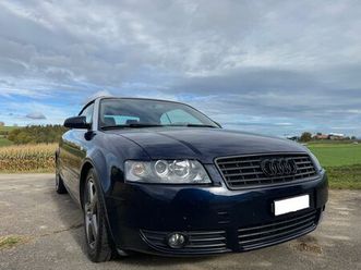 audi a4 8h cabriolet 2.4i mfk 05.2025 bereit für den sommer