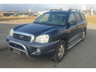 hyundai santa fe 2.7i v6 4x4 - leder, usw.