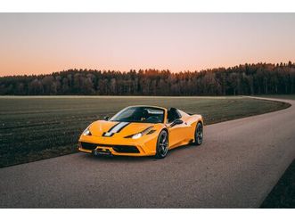 2015 ferrari 458 - speciale aperta