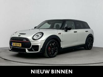 mini clubman mini 2.0 jcw all4 chili driver assistance pack | driving assistant | serious business-pakket | achteropkomend verkeer waarschuwing | airco automati