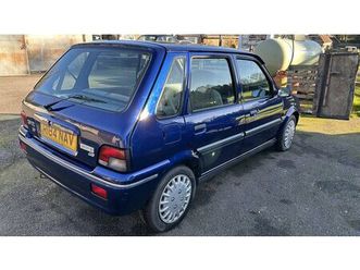 1998 rover 100 bleu manuel, 5 vitesses conduite à droite...