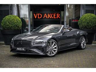 bentley continental gtc - speed 1st edition | blackline | mulliner | massage | nekverw. | stitching
