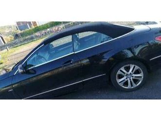 cabriolet e 220 cdi be avantgarde