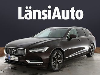 volvo v90 d4 inscription aut - juuri saapunut! / webasto / koukku / sporttipenkit / voc / tutkat / 2 x renkaat aluvantein **** maksuaika 84 kk / käsiraha alk. 0