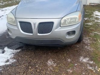 2009 pontiac montana 7 passenger minivan