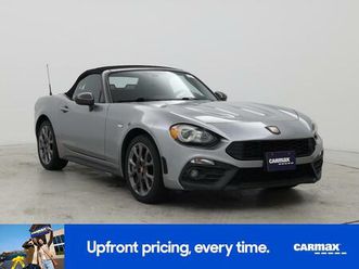 used 2017 fiat 124 spider abarth