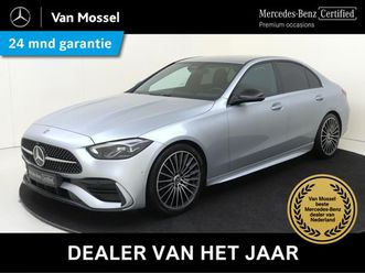 mercedes-benz c-klasse 180 amg line / achteruitrijcamera / stoelverwarming / night-pakket / multispaaks-velgen /