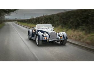 2001 morgan plus-8 bleu manuel, 5 vitesses conduite à dro...