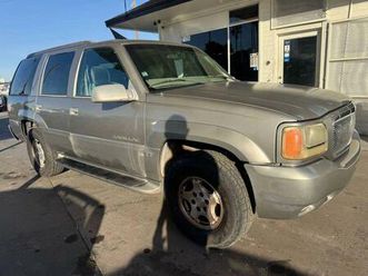 used 2000 cadillac escalade 4wd