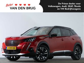 peugeot e-2008 ev gt 50 kwh 136 pk | led | panoramadak | trekhaak | achteruitrijcamera | navigatie |
