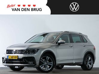 volkswagen tiguan r-line 1.5 tsi 150 pk dsg | led plus | panoramadak | keyless | head-up | trekhaak | achteruitrijcamera |