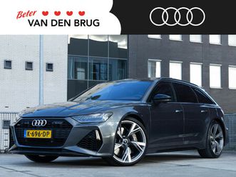 audi rs6 avant 4.0 tfsi 600 pk quattro | laser led matrix | dynamic-pakket | head-up | panoramadak | softclose | achterasbesturing | luchtvering |