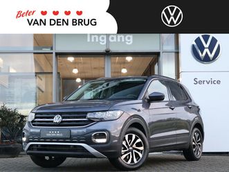 volkswagen t-cross 1.0 tsi 95 pk active | navigatie via app connect | camera | adaptive cruise | climatronic | pdc |