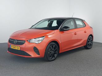 opel corsa 1.2 black-orange edition