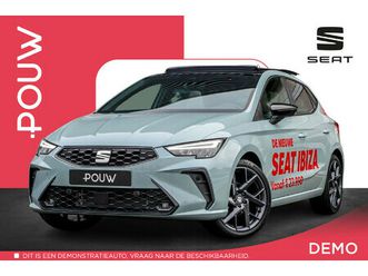 seat ibiza 1.0 ecotsi 95pk fr business connect | panoramadak | 18 velgen | navigatie