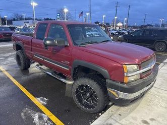 used 2004 chevrolet silverado 2500 ls h/d extended cab