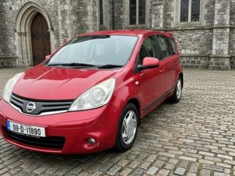 nissan note automatic nct & tax