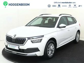 skoda kamiq 1.0 tsi ambition | parkeersensoren | adaptieve cruise control | electronic climate control | digital cockpit | carplay | navigatie |