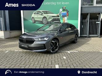 skoda superb combi 1.5 tsi phev sportline business | 19'' velgen | panorama schuif/kanteldak