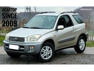 toyota rav4/1.8 vvti 125cv/clim/an2001/209000km/etat irréprochable