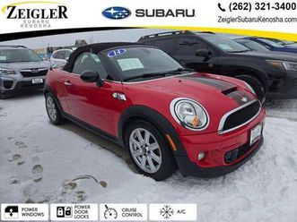 used 2014 mini roadster cooper s