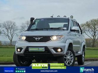 uaz patriot pick up 4x4 petrol airco! — bestelauto's — marktplaats