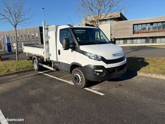 iveco 70c18h tri-benne 70 000 km