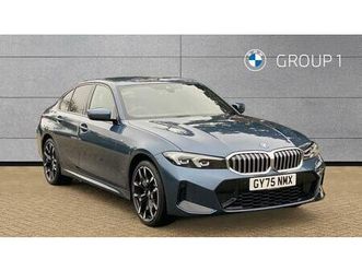 bmw 3 series 330e m sport saloon 2.0 4dr