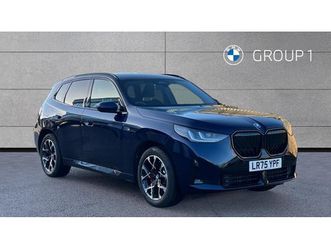 bmw x3 30e xdrive m sport 2.0 5dr