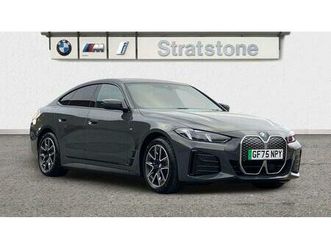 bmw i4 edrive40 m sport 5dr