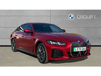 bmw i4 edrive40 m sport 5dr