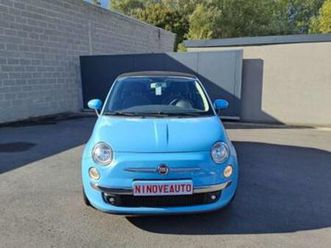 ② fiat 500c 500 1.2i lounge*cabrio 1ste eigenaar airco 69000km — fiat — 2ememain