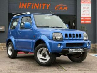 ② suzuki jimny 1.3i 16v jlx freestyle bleu — suzuki — 2ememain