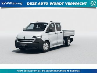 volkswagen e-transporter - pick up dubbele cabine 34 l2h1 64 kwh 136 pk